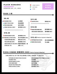 Food Menu